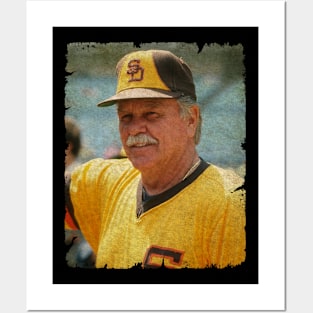 Dick Williams Legend in San Diego Padres Posters and Art